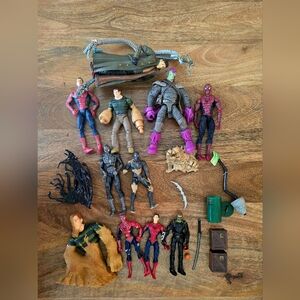 Spiderman toy Lot
